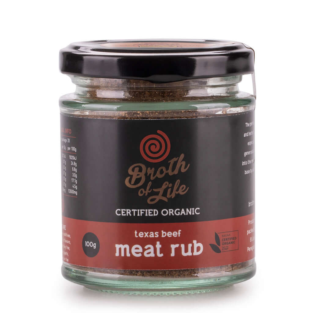 Organic Beef Meat Rub - Bold Texas Flavour Awaits! – Broth of Life