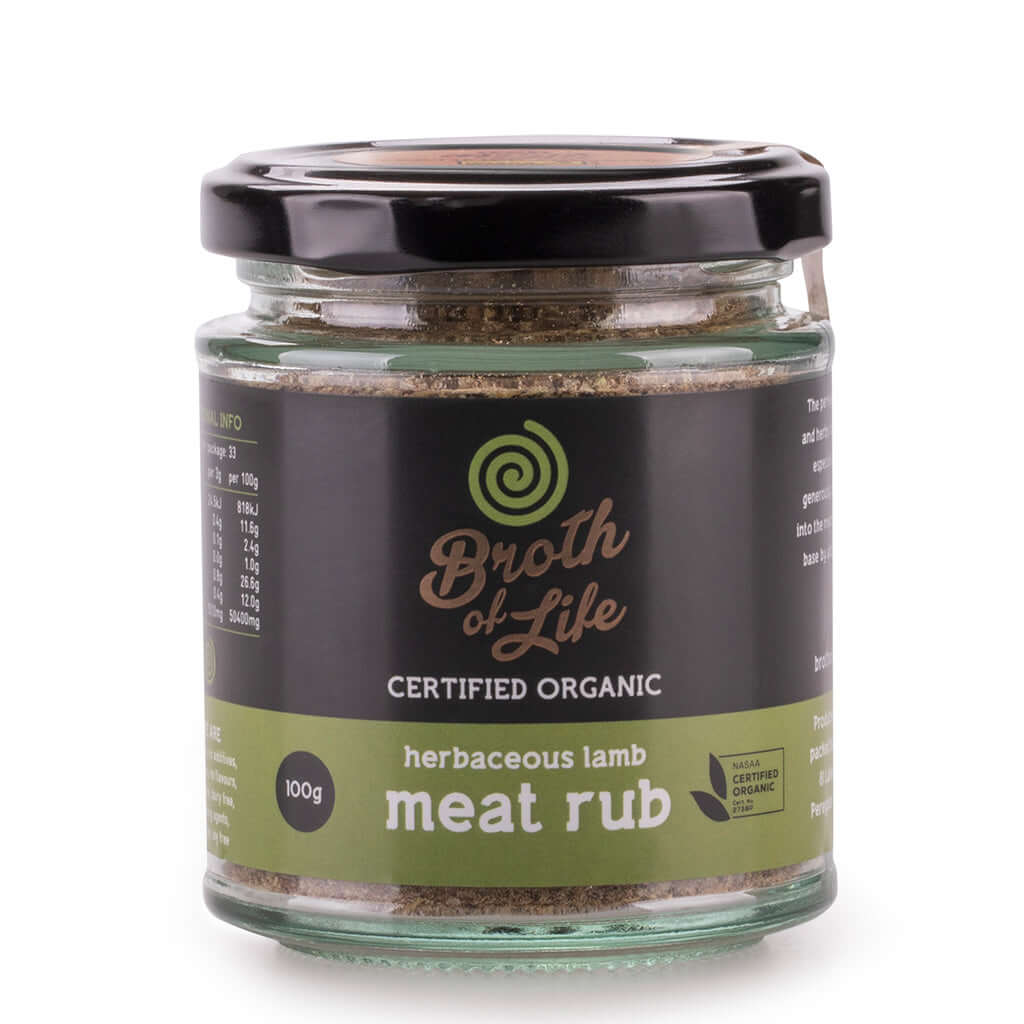 Herbaceous Lamb Meat Rub (organic) – Broth of Life