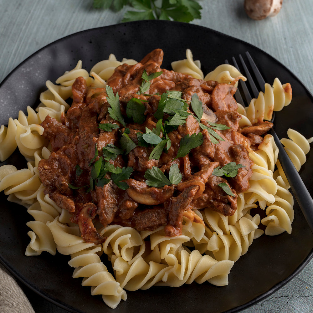 Beef Stroganoff