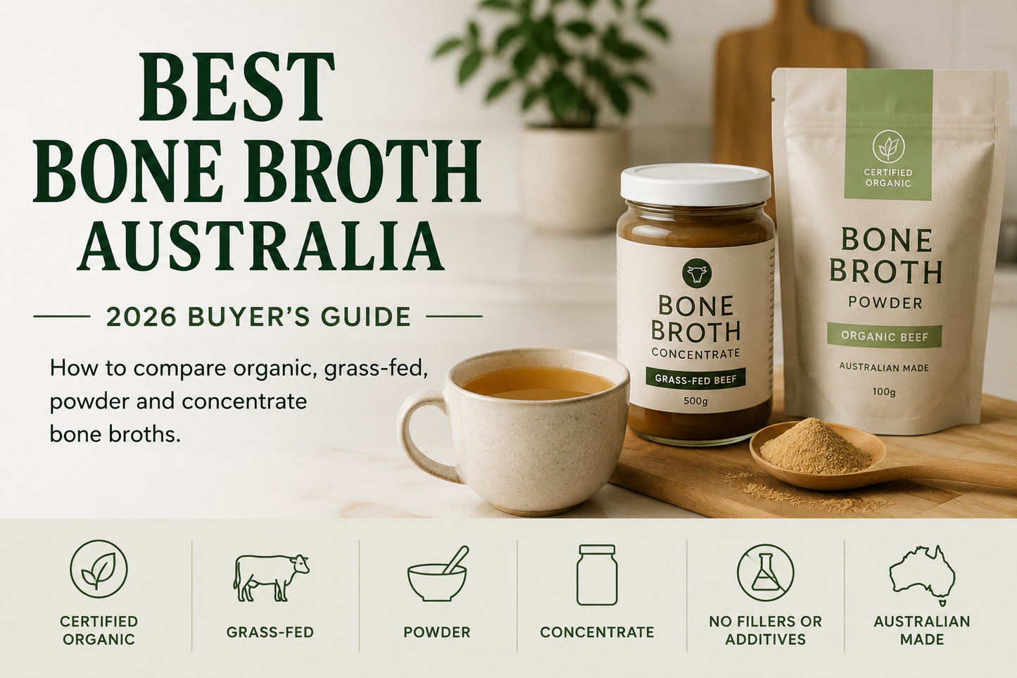 Best Bone Broth Australia: What To Look For Before You Buy (2026 Guide)