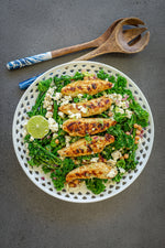 Citrus Chicken with Greens