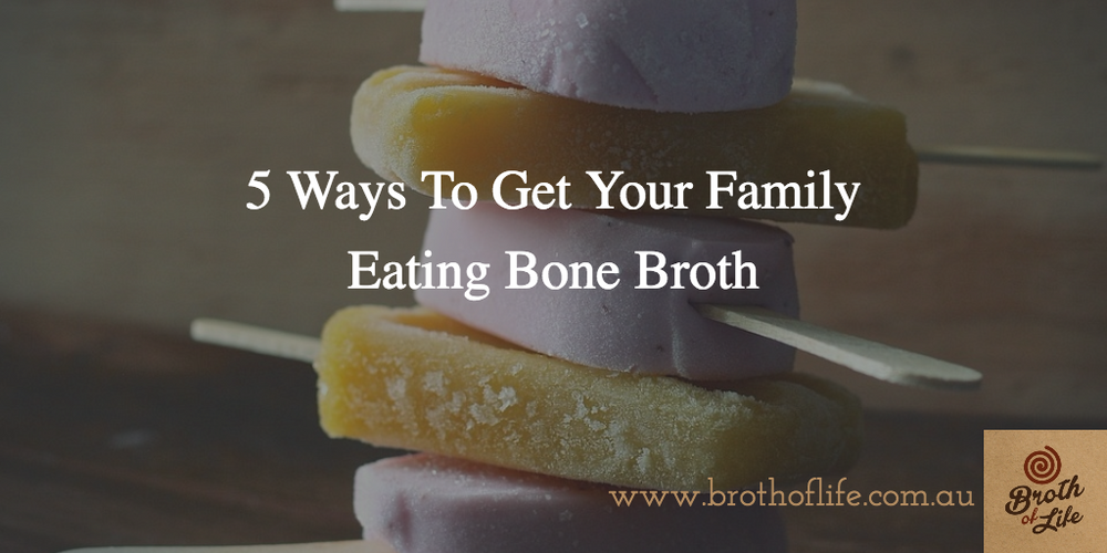 Want your kids to eat bone broth? Here's how!