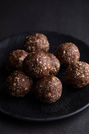 
                  
                    Bone broth chocolate peanut protein balls
                  
                